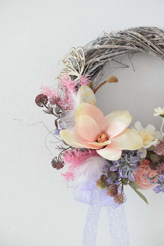 Coroniță decorativă Paște "Magnolia"