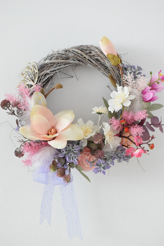 Coroniță decorativă Paște "Magnolia"